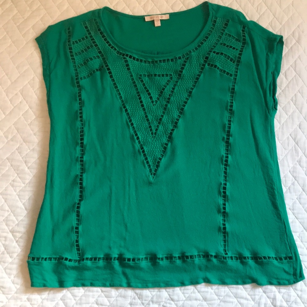 Stitch fix skies are blue green top
